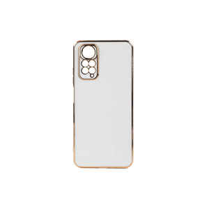 Étui de protection en silicone Netzy 5G pour Xiaomi Redmi Note 11S Global-SAFA, coque de protection blanche électro-plaquée, étui de téléphone portable spécial - Product Image 1