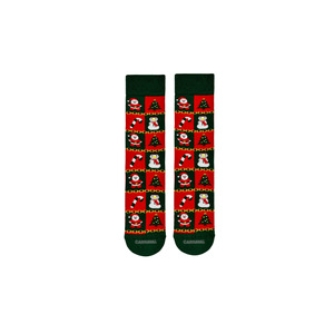 Multi-Colored New Year Themed Adult Unisex Printed <b>T</b>-<b>shirt</b> Fabric Casual/Daily Use Socks Packaged Single - Product Image 1