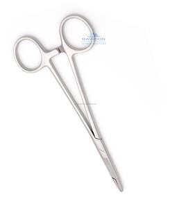 Olsen Hegar Porte-aiguille manuel 15cm avec pinces à ciseaux Instruments chirurgicaux en acier inoxydable Composants en bois et en plastique - Product Image 2