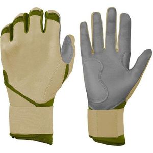 Fournisseur direct d'usine, gants de frappe de baseball en cuir personnalisés avec couleur et logo, professionnels, durables et respirants - Product Image 2