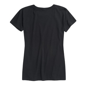 Nouveau T-Shirt à manches courtes pour femmes imprimé décontracté tricoté anti-rétrécissement compressé Logo décoration pour revendeur - Product Image 2