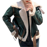 Blouson aviateur en cuir de mouton B3 fait main de qualité supérieure pour femmes, sur mesure, faible MOQ, haute qualité, hiver, grande taille, fermeture éclair en fourrure de renard