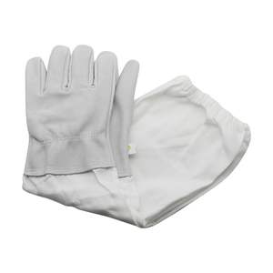 Gants d'apiculture en peau de mouton avec fonctions anti-coupure ignifuges anti-dérapantes anti-chocs anti-chaleur pour les piqûres d'abeilles de lutte contre l'incendie - Product Image 3