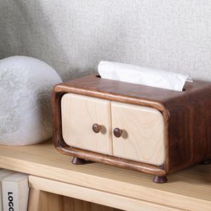 Boîte à mouchoirs en bois carrée personnalisée de qualité supérieure Meilleure conception tendance avec finition en bois de qualité de style fleur polie - Product Image 3