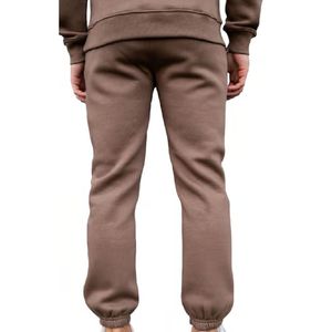 Survêtement à capuche de sport décontracté pour hommes Logo personnalisé 100% coton écologique très épais saison d'hiver imprimé solide à capuche - Product Image 6