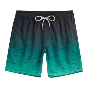 Pantalones cortos de playa para hombre de poliéster 240 GSM 100% de alta tendencia, ligeros, de cintura media, decoración Vintage, ropa de playa Premium de alta calidad - Product Image 5