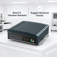 PC Mini Industri Tangguh untuk Instrumen Laboratorium, Komputer Tertanam untuk Pengolahan Data Peralatan Laboratorium