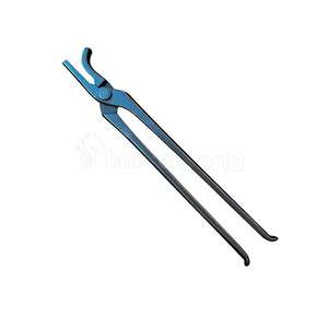 Pince à ongles vétérinaire pour sabot 12 "pince à clincher mâchoire incurvée pince à ongles en fer à cheval outils de maréchal-ferrant Instruments de soins aux animaux - Product Image 4