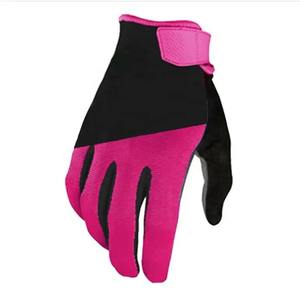 OEM personalizado Unisex dedo completo Racing guantes antideslizante de cuero sintético deportes motocicleta guantes Motocross ciclismo al aire libre - Product Image 4