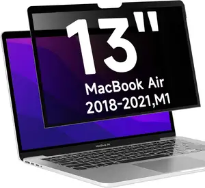 适用于Macbook Pro 13英寸隐私过滤屏幕保护膜，适用于笔记本电脑防眩光保护器的隐私屏幕过滤器