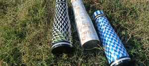 Bouteille d'eau en acier inoxydable écologique avec couvercle, design tendance et personnalisé, nouveau thermos - Product Image 4