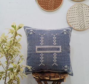 ปลอกหมอนอิงผ้าไหมลายกระบองเพชรโมรอคโควินเทจสำหรับตกแต่งโรงแรมในบ้านดีไซน์แบบแอบสแตรกสไตล์วินเทจ - Product Image 2