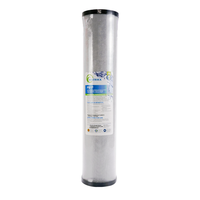 Filtre MATRIKX NSF PFAS CTO 06-450-20 de 20 pouces, capacité de 30 000 gallons, réduction des métaux lourds de 0,5 micron, réduction de la chloramine et du chlore
