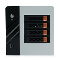 OEM 사용자 정의 5tb Nas 하드 드라이브 4 베이 스토리지 서버 컴퓨터 N100 4 개의 하드 디스크 슬롯 NAS 개인용 클라우드 스토리지