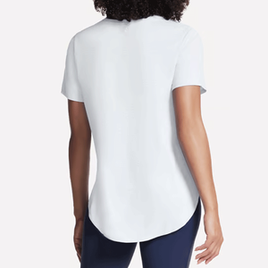 T-shirts décontractés pour femmes, coupe classique, col rond, streetwear, jersey de coton, manches courtes papillon, respirant, séchage rapide, été - Product Image 2