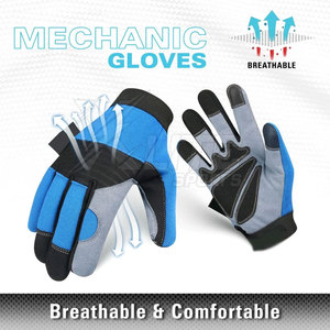 Gants de travail de qualité supérieure, gants mécaniques à forte adhérence pour la réparation automobile, les travaux de garage, le service automobile et la manipulation d'outils - Product Image 2