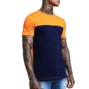 T-shirt d'été en coton pour hommes, coupe relax, logo personnalisé OEM/ODM Factory Direct Richbro Industry T-shirts à manches courtes Streetwear - Product Image 1