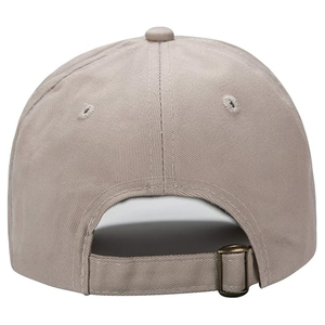 Gorra de Béisbol Impermeable Bordada en 3D de 6 Paneles, Estilo Deportivo Informal para Exteriores, Color Sólido con Hebilla Metálica, Venta al Por Mayor - Product Image 4
