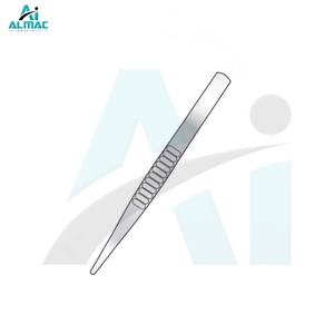 Pinzas de disección de extremo de bloque ALMAC LOW MOQ, herramientas quirúrgicas de acero inoxidable para procedimientos y operaciones de disección CE ISO - Product Image 1