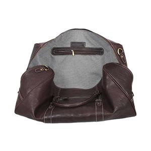 2026 Vintage Style Large Capacity Durable Leather Duffel <b>Bag</b> Custom Pattern Fashionable Sports Gym Travel <b>Storage</b> <b>Bags</b> - Product Image 3