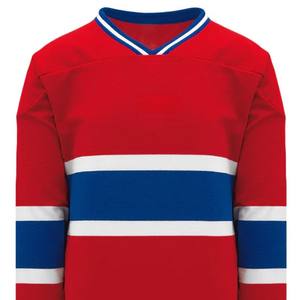 เสื้อเจอร์ซีย์ฮ็อกกี้น้ำแข็งผ้าโพลีเอสเตอร์100% พิมพ์ซับลิเมชันตามสั่งเสื้อกีฬาเสื้อทีมโลโก้ OEM แห้งเร็ว - Product Image 3