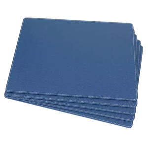Faux Leather Easy to Clean Plate <b>Mat</b> Resistant Heat Waterproof Placemats <b>Round</b> Dinning <b>Table</b> <b>Mats</b> Durable Quality - Product Image 6