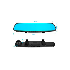 Rétroviseur avec caméra 1920x1080 Full HD pour Agco 5650 1994-1996, système de surveillance de la sécurité routière - Product Image 4