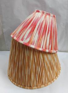 Promotion Spider Washer ikat blue green linen fabric <b>lamp</b> <b>shade</b> <b>for</b> Pendant <b>Lamp</b> & <b>Floor</b> <b>Lamp</b> with top ring E27 Bottom ringsets - Product Image 6