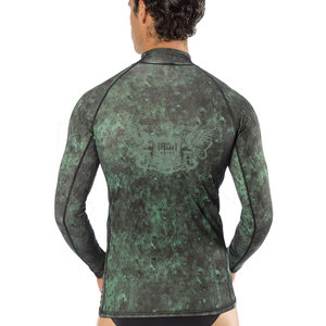 Rash Guard de manga larga transpirable para hombres Pakistan Fabricado Slim Fit Rash Guard - Product Image 3