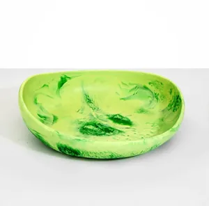 Ciotola di marmo <span class=keywords><strong>grande</strong></span> flusso In resina di erba piatti di frutta e terra di miscelazione <span class=keywords><strong>da</strong></span> cucina <span class=keywords><strong>piatto</strong></span> <span class=keywords><strong>da</strong></span> tavolo Design arredamento per la casa In più colori - Product Image 1