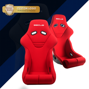 Siège de voiture de sport en tissu Monza 424 FRP Siège baquet de course de qualité supérieure Durable léger confortable universel de Malaisie - Product Image 1