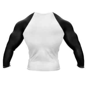 Rashguard MMA BJJ à manches longues en spandex respirant unisexe à prix avantageux, personnalisable - Product Image 3