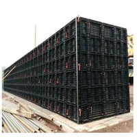 SONGMAO Coffrage de Colonne Réutilisable et Réglable en Plastique, Système de Panneaux pour Piliers en Béton, Économique pour la Construction