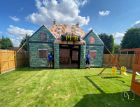Tente de maison hantée de bar de pub géant gonflable de conception personnalisée commerciale Style européen de matériau imperméable pour les fêtes d'événement