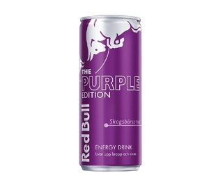 Bebida Energética RedBull Edición Púrpura Skogsbarssmak 24x250ml, Sabor a Bayas Refrescante, Venta al Por Mayor para Exportación - Product Image 1