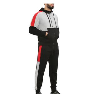 Logo personnalisé en vrac, vente en gros, vêtements de sport unisexe, ensembles de Jogging pour hommes, survêtement uni pour hommes - Product Image 4