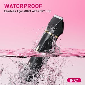 Depiladora Eléctrica Recargable 5 en 1 para Mujer, Afeitadora Húmeda/Seca sin Dolor, Resistente al Agua IPX7, para Zona del Bikini, Piernas y Área Íntima - Product Image 5