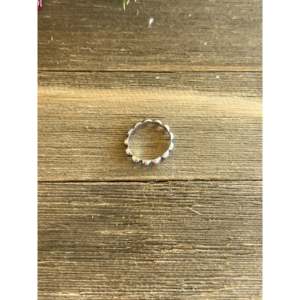 Southwest Made 4MM Sterling Silver <b>Stacker</b> <b>Ring</b> for Gift Occasions - Product Image 3