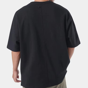 เสื้อยืดผ้าฝ้าย100% สำหรับผู้ชายเสื้อยืดโอเวอร์ไซส์พิมพ์ลายดาวเฮฟวี่เวท - Product Image 4