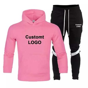 Survêtements personnalisés Vêtements de sport pour hommes Pullover Jogger Survêtement pour hommes Respirant Poids lourd 500GSM Survêtement Ensembles de survêtements - Product Image 5