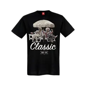 T-shirt imprimé en 3D Muppets Grandmasters Statler & Waldorf, classique, 100 % coton biologique, modèle avec logos - Product Image 1