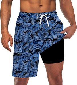 Shorts de bain pour hommes à séchage rapide, imprimés personnalisés, shorts de surf à séchage rapide, shorts de pêche, shorts de natation pour hommes - Product Image 2