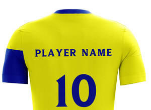 Uniforme de football personnalisé de haute qualité Nouveau maillot de football en tissu haute polyester bon marché Kit de vêtements de football à bas quantité minimale de commande imprimé par sublimation - Product Image 5