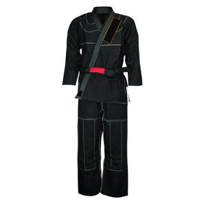 OEM Personalizado Unisex Entrenamiento Ropa Deportiva Blanco BJJ Gi Conjuntos de Material de Algodón - Product Image 4