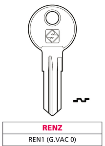 Chiave Asc Ren1 (g. Vac 0) Renz - Product Image 1