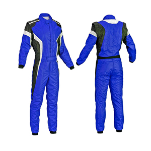 Combinaison de course de karting personnalisée avec logo, de haute qualité, professionnelle, légère, douce, respirante, ignifuge, sublimation - Product Image 1