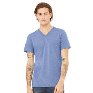 Camiseta de Hombre con Cuello en V, Hasta la Talla 2XL, Preencogida - Product Image 4