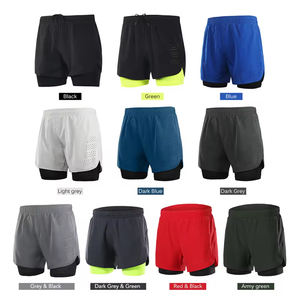 Pantalones Cortos Deportivos para Hombre de Poliéster/Algodón de Secado Rápido Premium, con Cordón, hasta la Rodilla, Logotipo Personalizado, para Fitness, Running, Proveedor Mayorista BD - Product Image 5