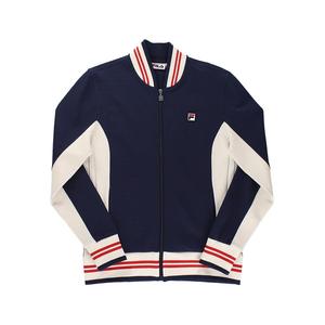 Chaquetas Fila Settanta para hombre Color: Azul marino/crema/rojo 100% auténticas - Product Image 5