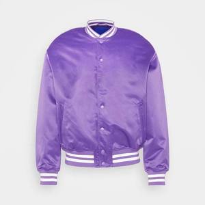 Blouson bomber en toile de haute qualité pour homme, col montant, boutonné, imperméable, coupe-vent, respirant, logo sur le devant - Product Image 5